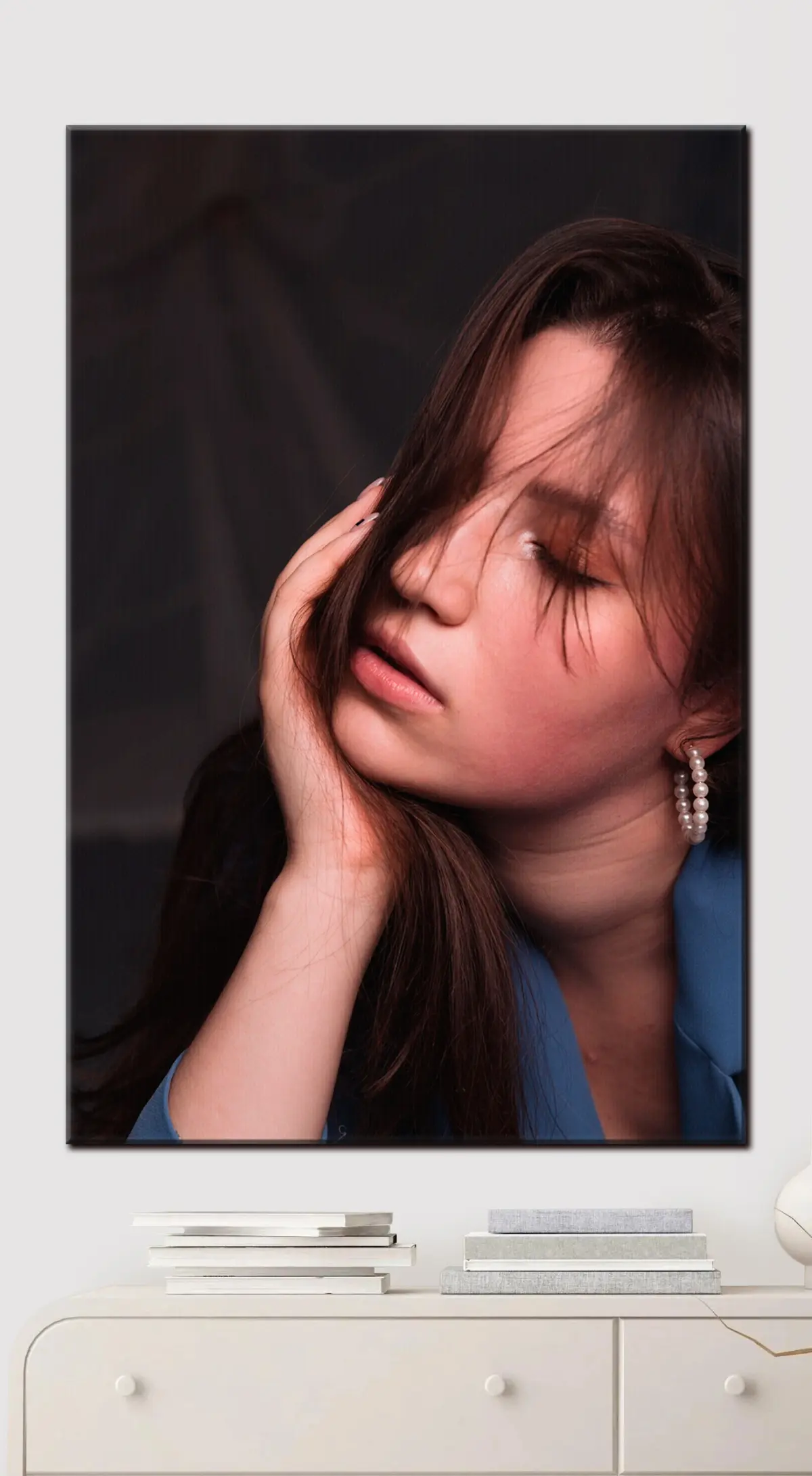 carta da parati Naso, guancia e labbra nr. s33232