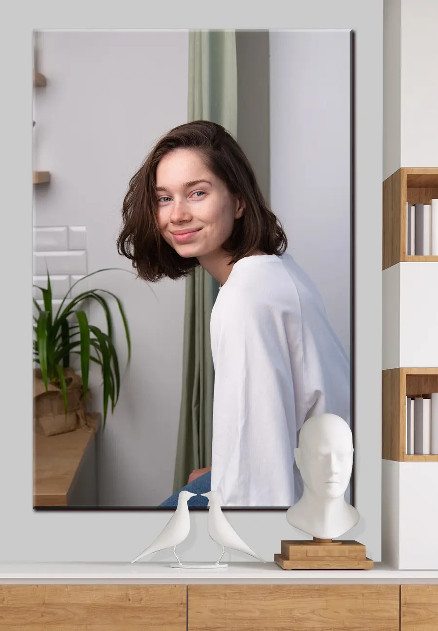 carta da parati Sorriso, manica e ciglia nr. s33233