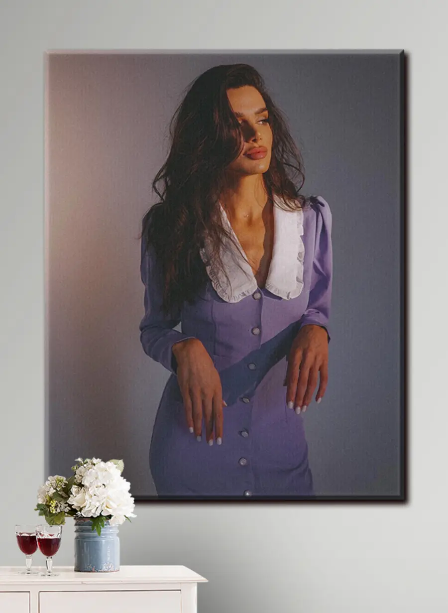 carta da parati Braccio, viola e collo nr. s33240