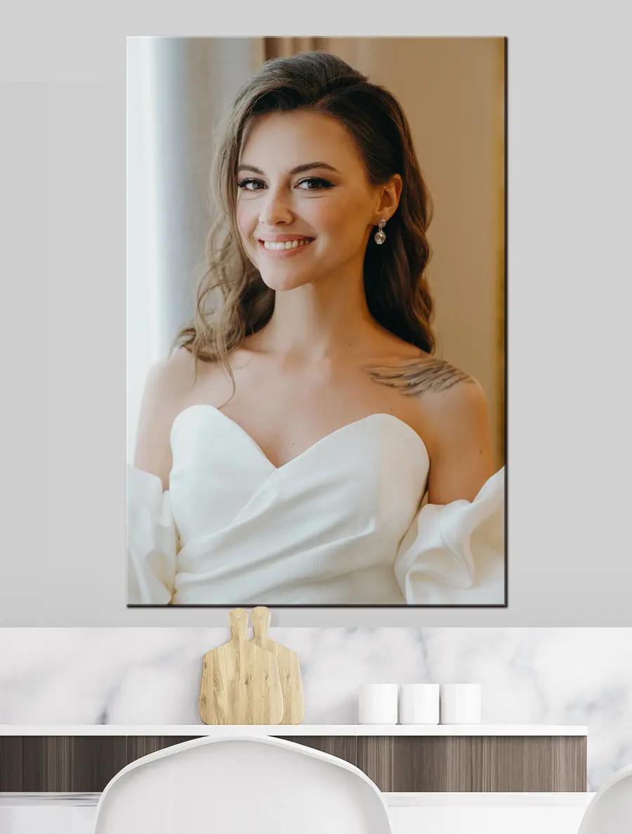 carta da parati Capelli, sorriso e sopracciglia nr. s33246