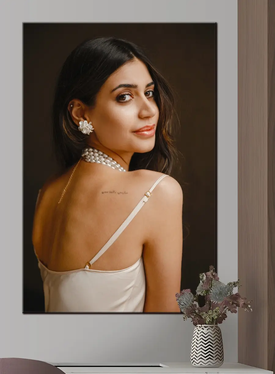 carta da parati Testa, sopracciglia e ciglia nr. s33248