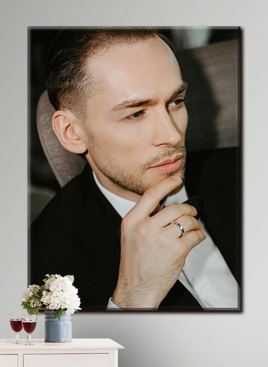 carta da parati Fronte, naso e guancia nr. s33260