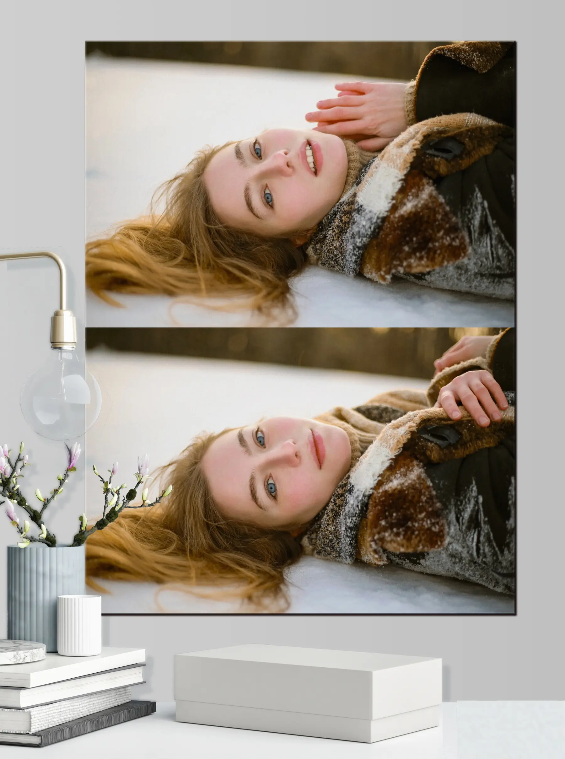 carta da parati Viso, pelle e labbra nr. s33265