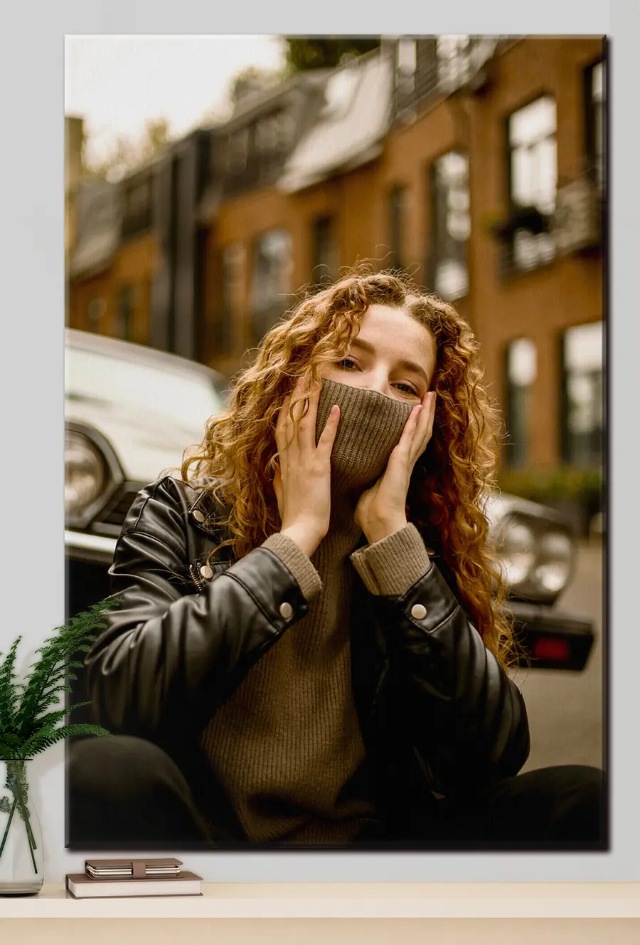 carta da parati Manica, gesto e barba nr. s33269