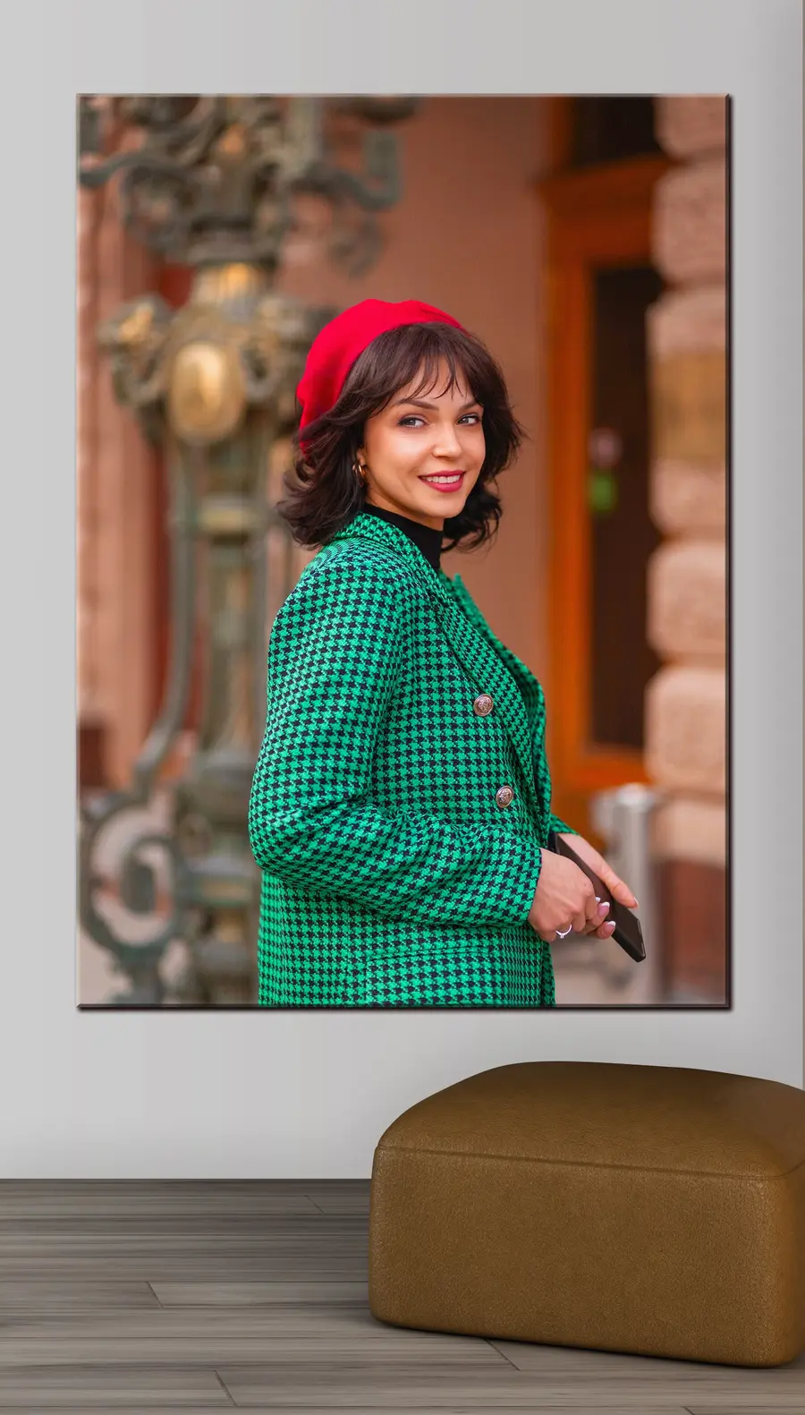 carta da parati Capelli, viso e abbigliamento esterno nr. s33275