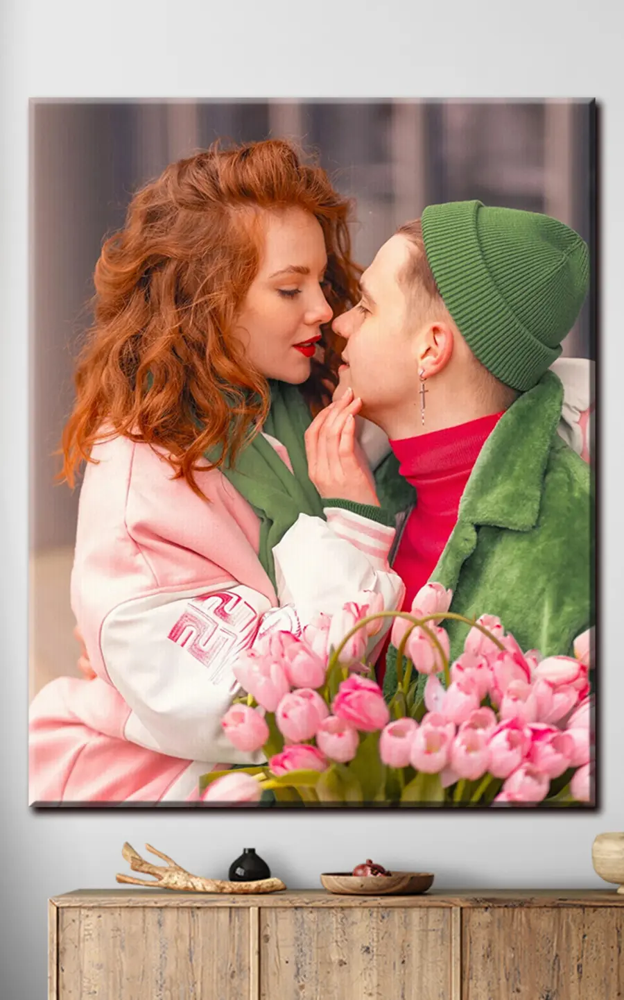 carta da parati Pianta, ciglia e petali nr. s33278