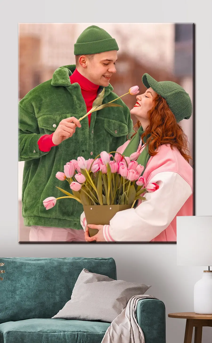 carta da parati Fiore, pianta e petalo nr. s33280