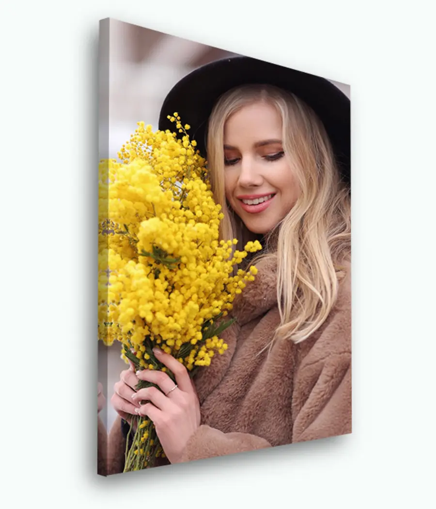 carta da parati Sorriso, fiore e capospalla nr. s33284