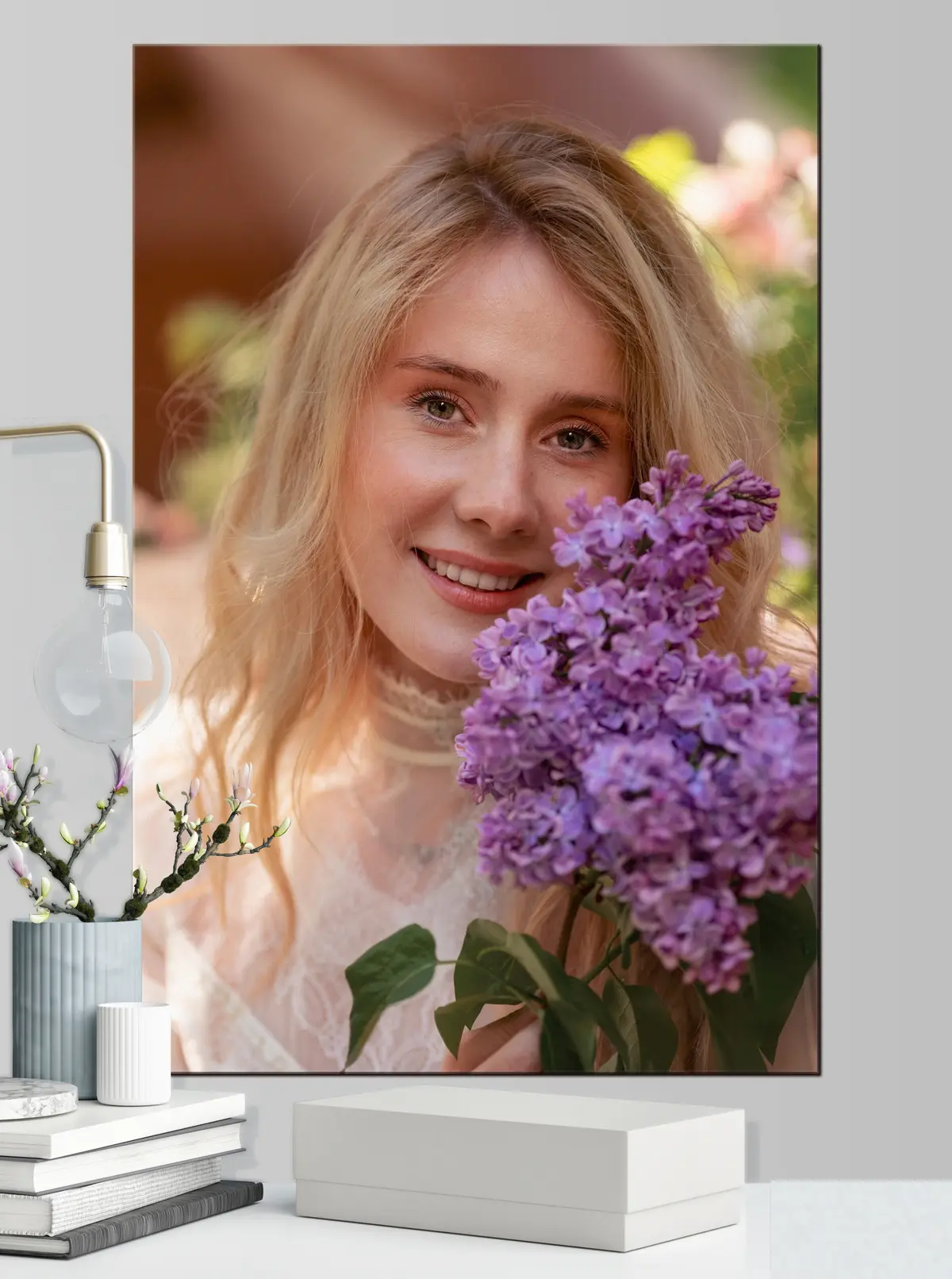 carta da parati Sorriso, fiore e pianta nr. s33306