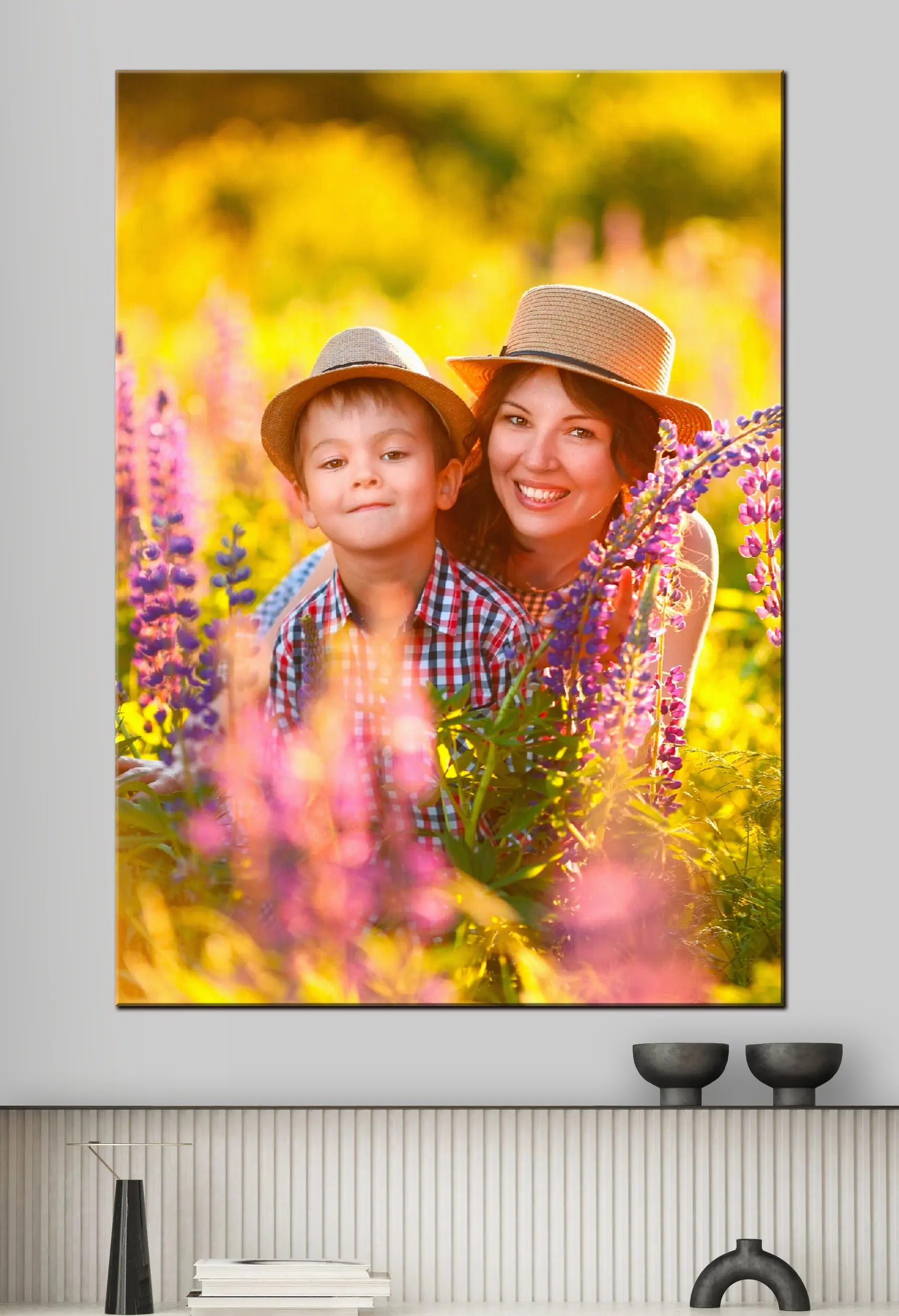 carta da parati Sorriso, camicia e cappello nr. s33304