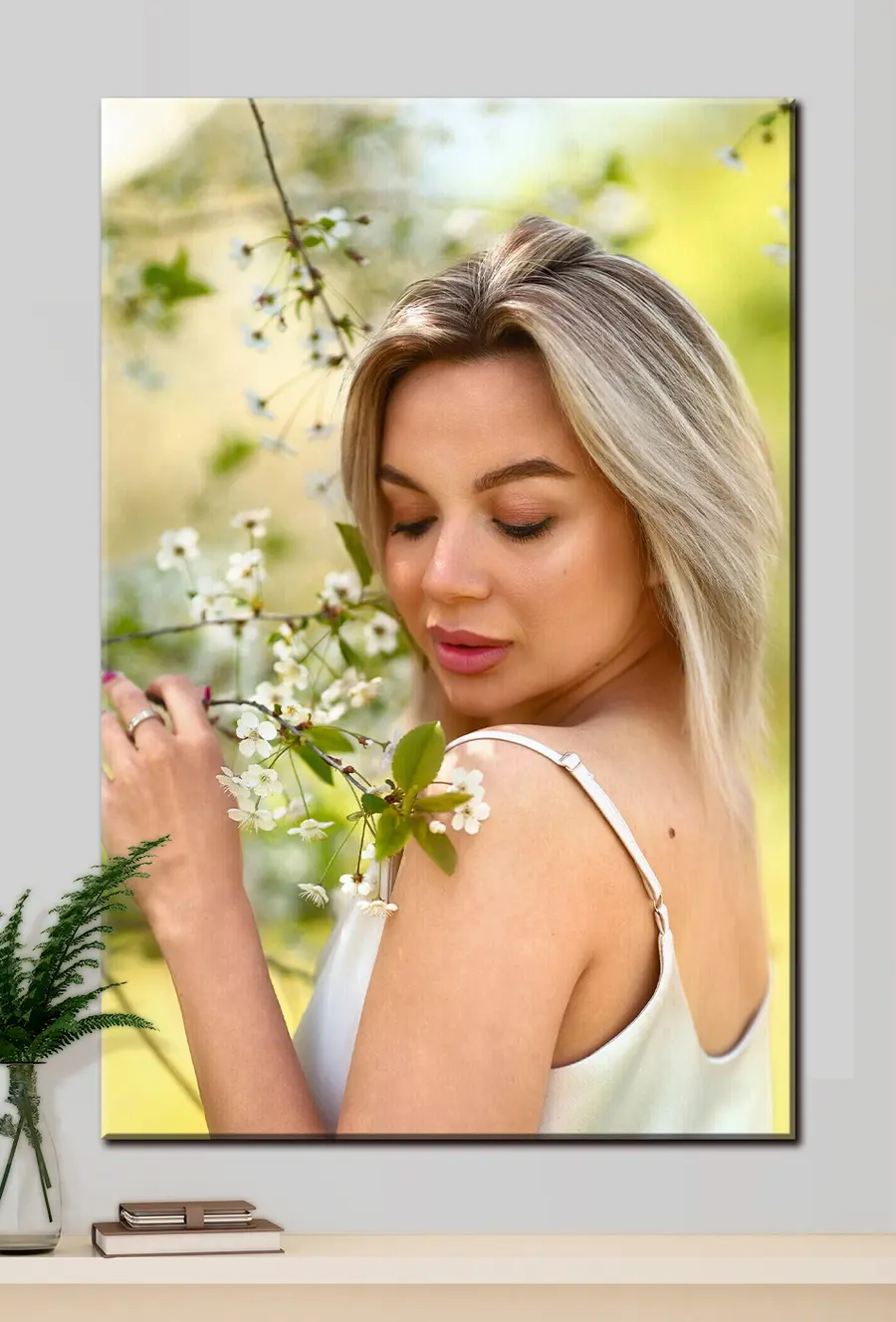 carta da parati Pianta, sopracciglia e ciglia nr. s33310