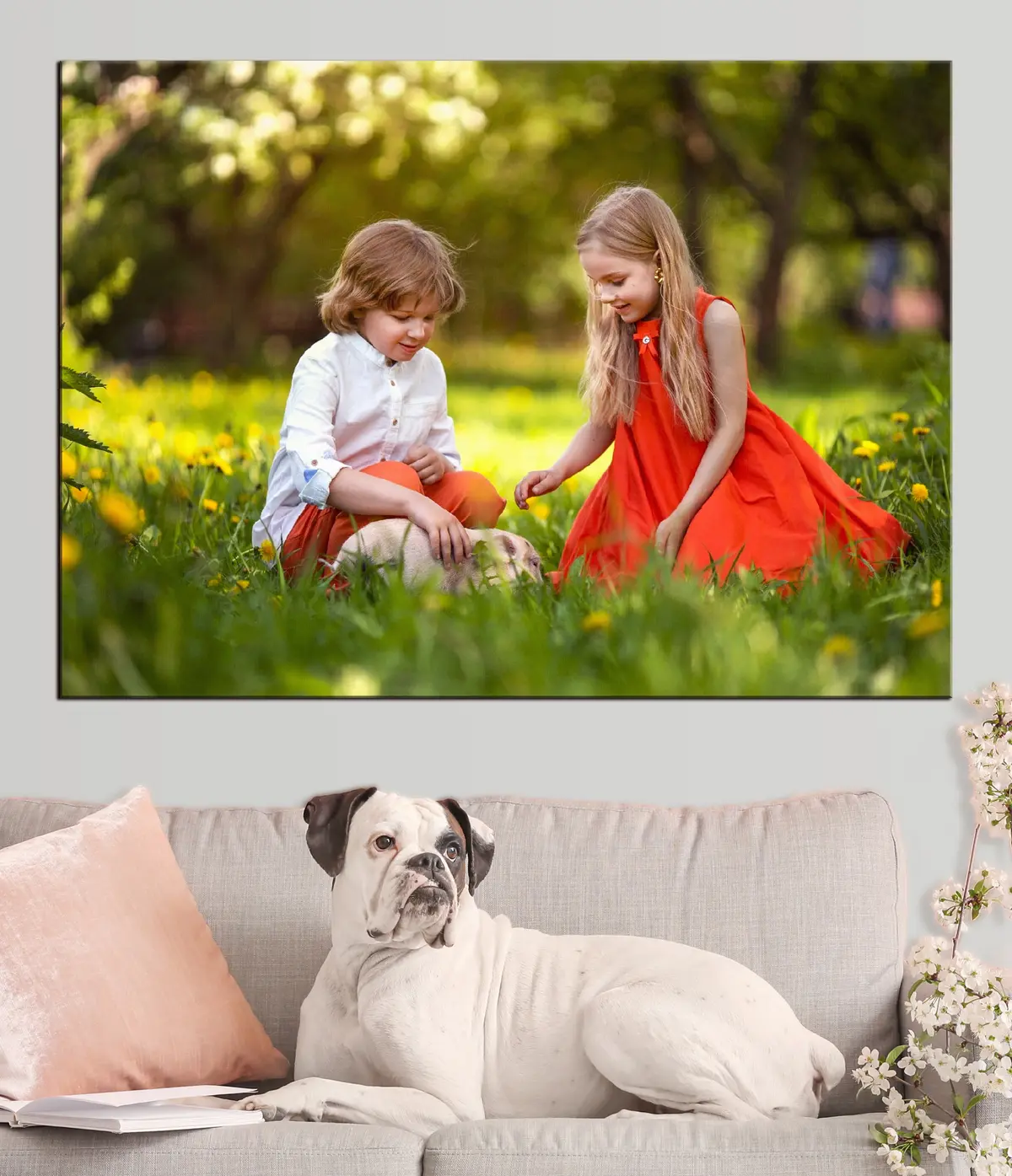 carta da parati Piante, persone in natura e felici nr. s33315