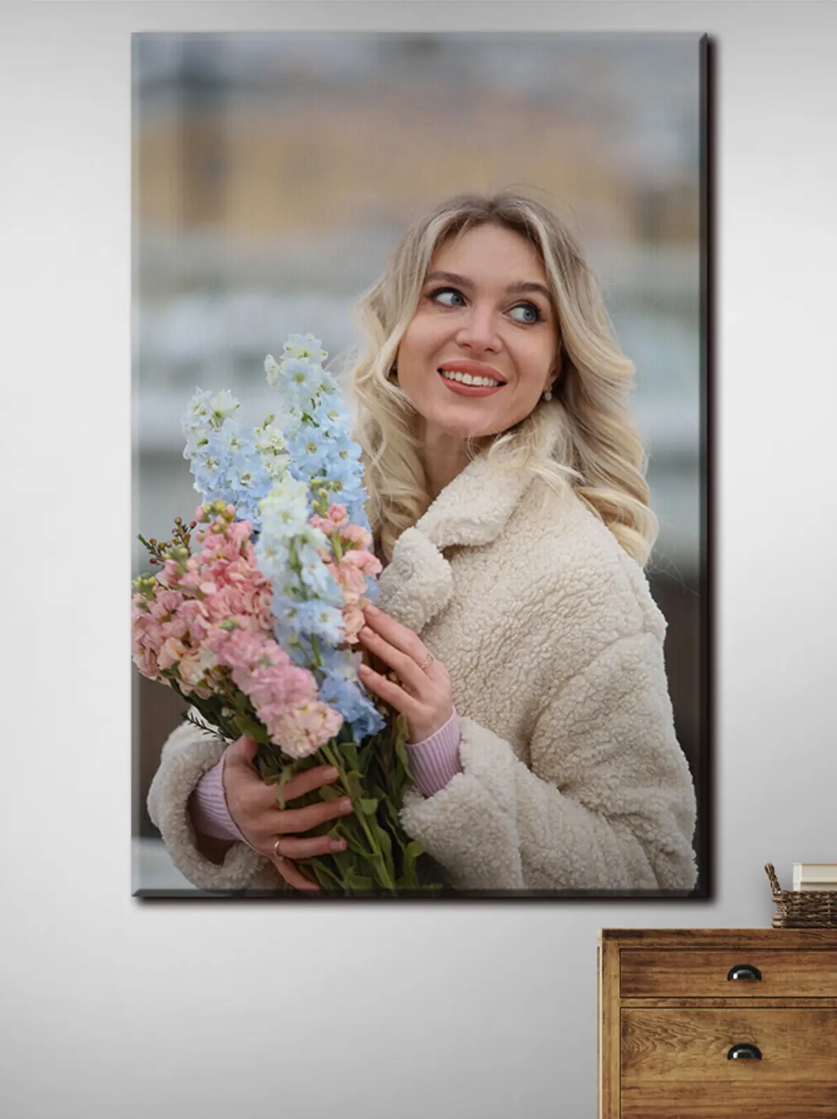 carta da parati Sorriso, manica e gesto nr. s33324