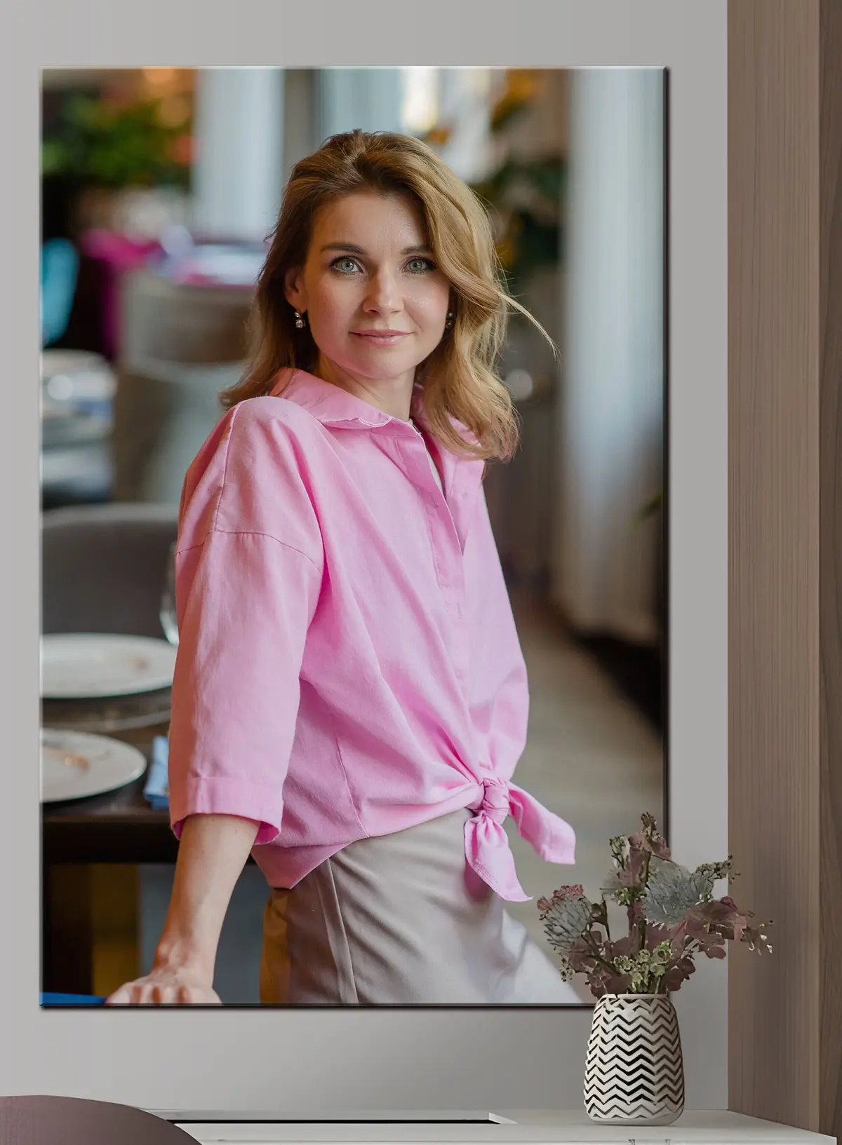 carta da parati Sorriso, manica e colletto nr. s33351