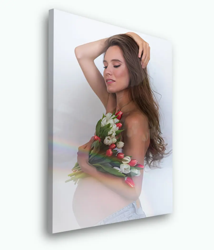 carta da parati Fiore, pianta e spalla nr. s33377