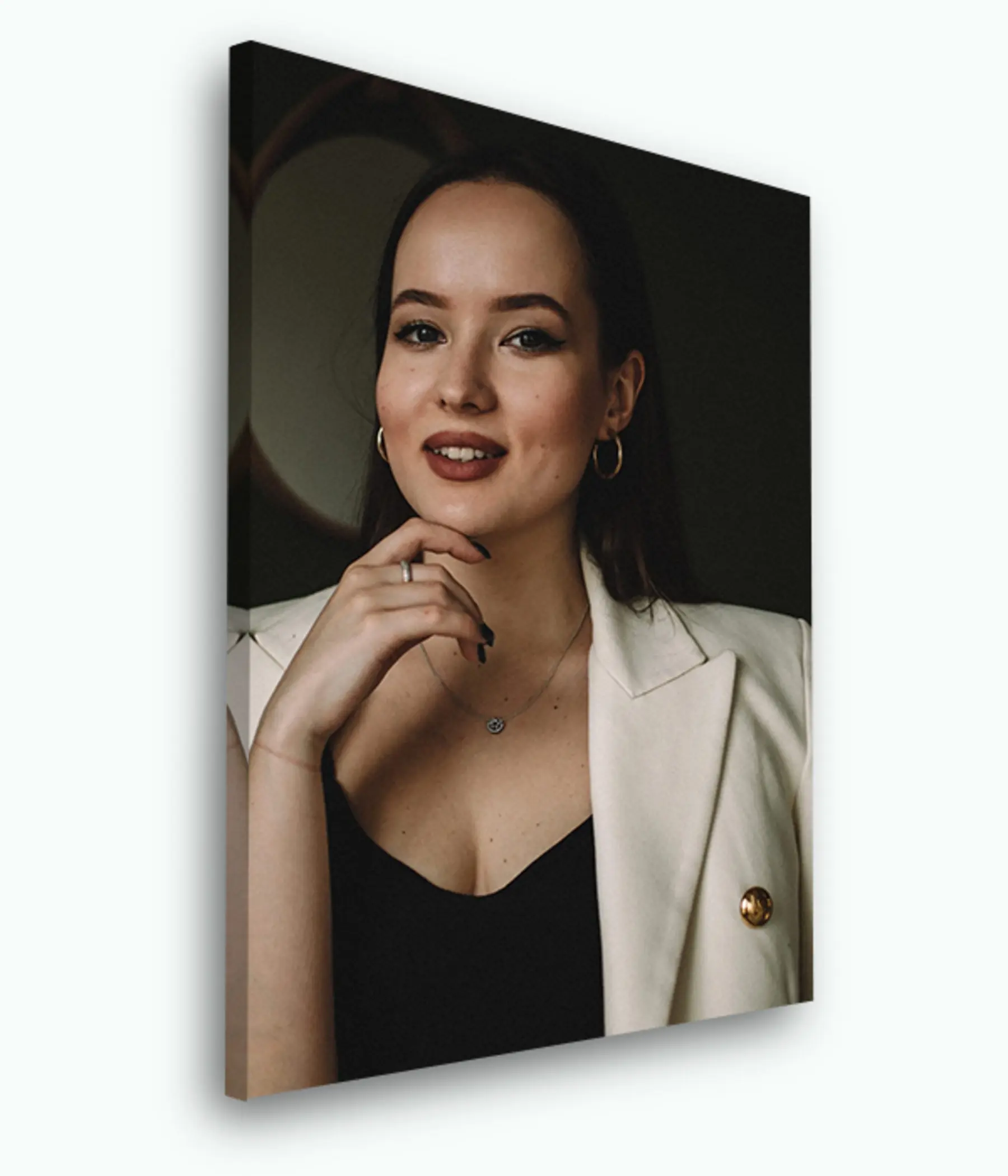 carta da parati Viso, capelli e labbra nr. s33379