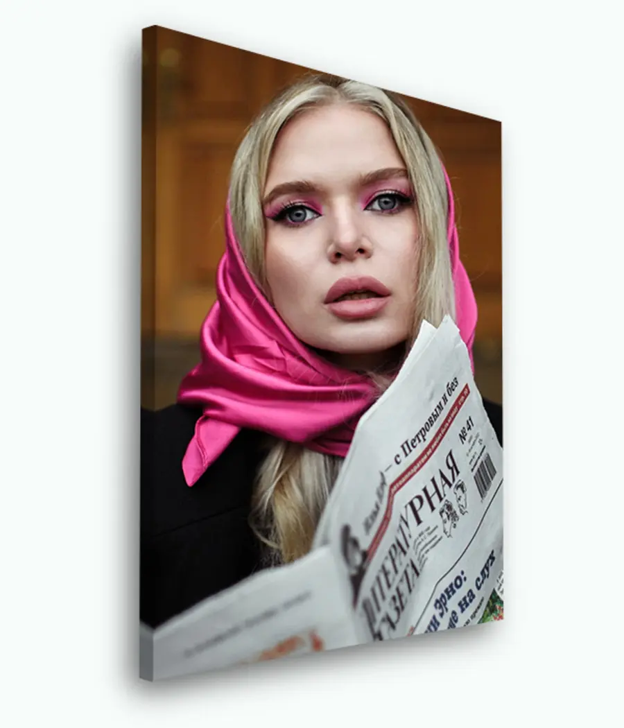 carta da parati Viso, comfort e arancio nr. s33394