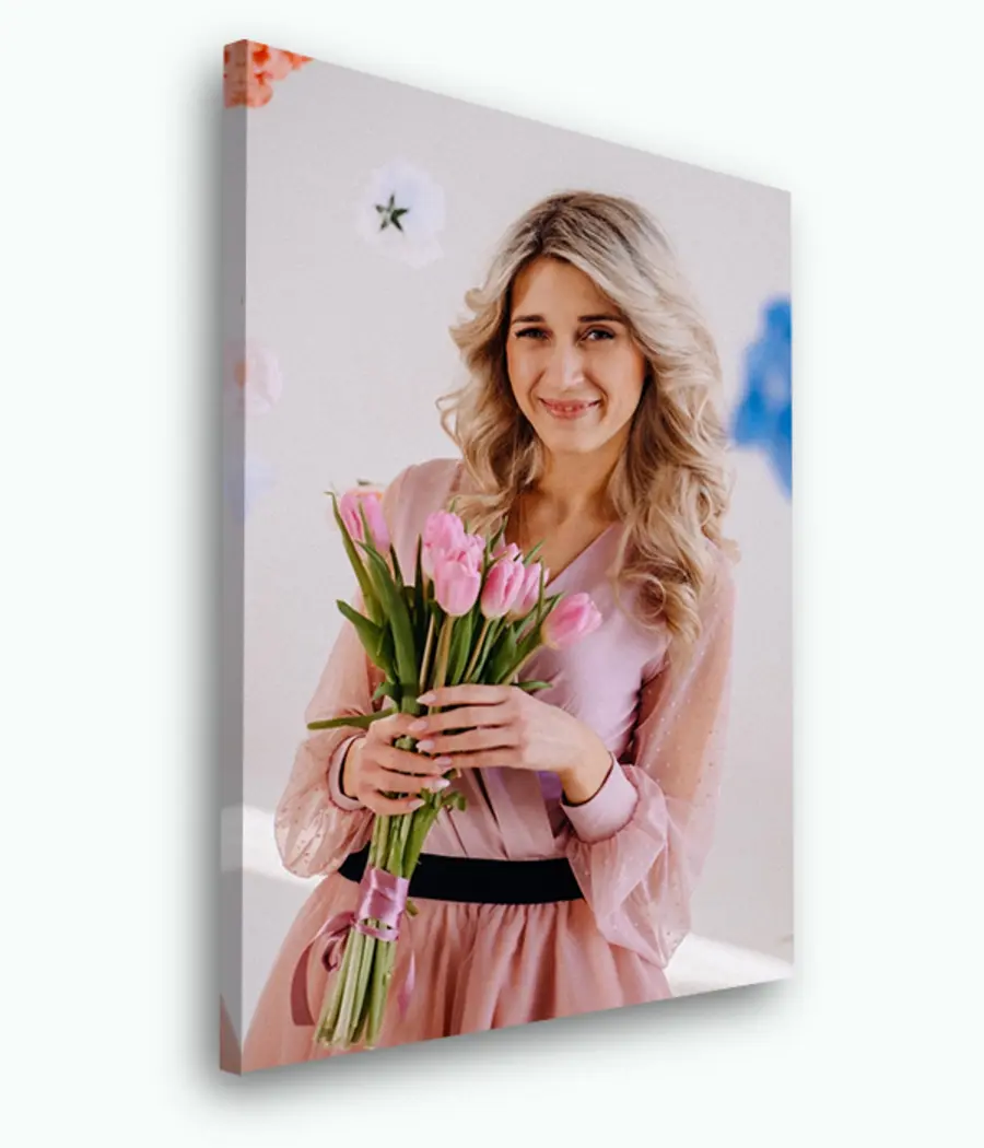 carta da parati Sorriso, arancione e vestito nr. s33408