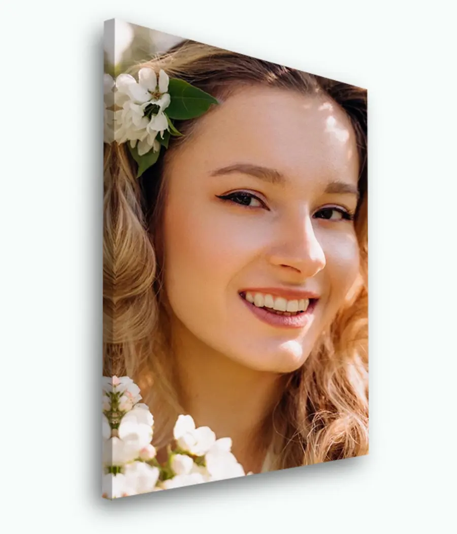 carta da parati Viso, capelli e sorriso nr. s33426