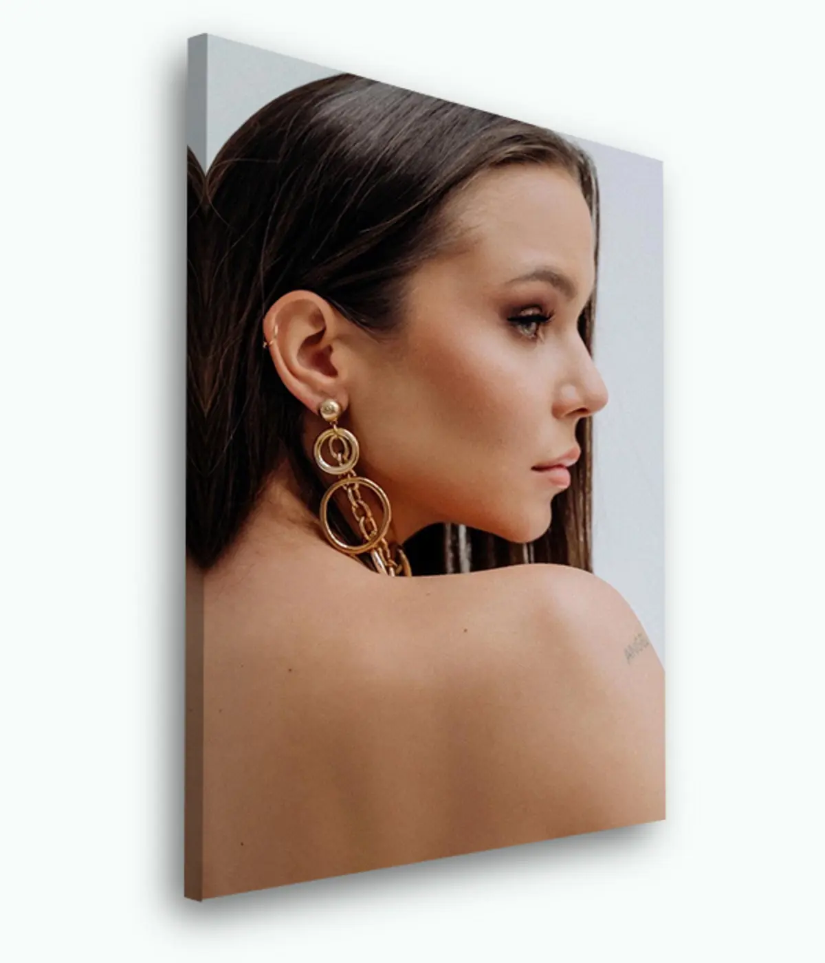 carta da parati Capelli, spalle e ciglia nr. s33427