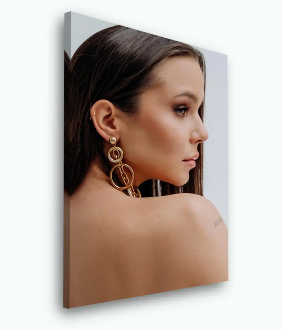 carta da parati Capelli, spalle e ciglia nr. s33427