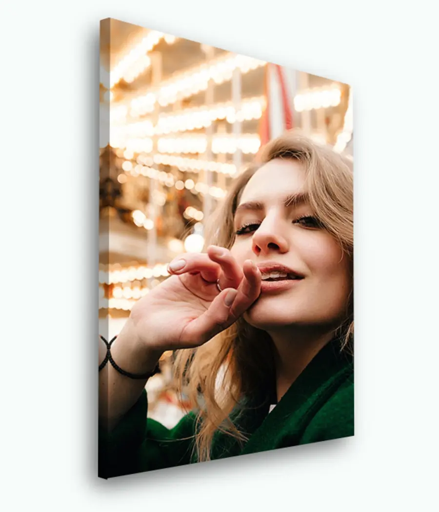 carta da parati Fotografia, arancione e sorriso nr. s33439