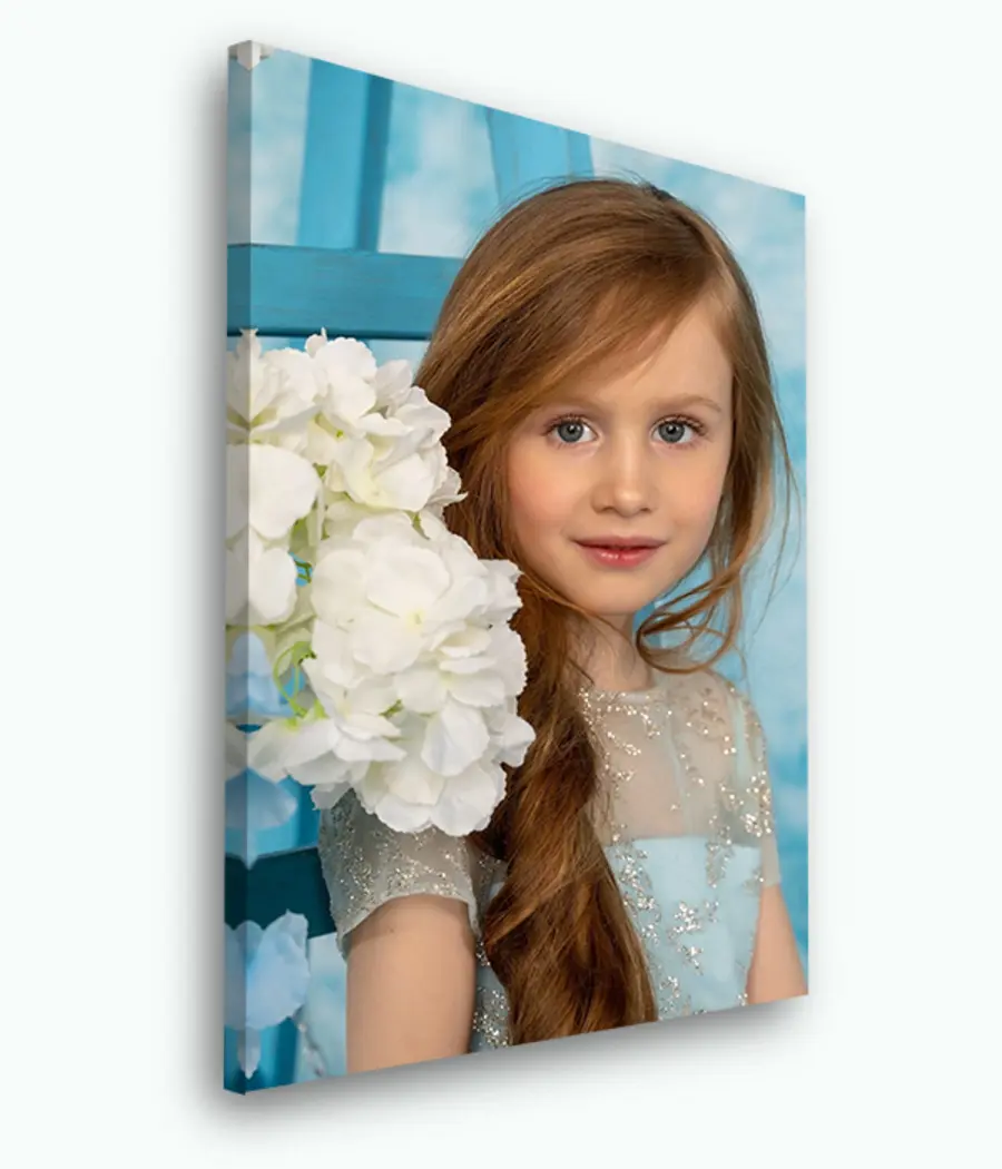 carta da parati Viso, capelli e fiori nr. s33455