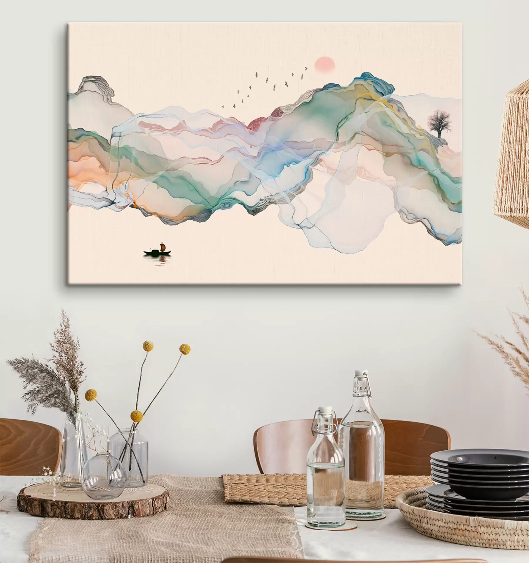 carta da parati Mondo, pendenza e pittura nr. s32936