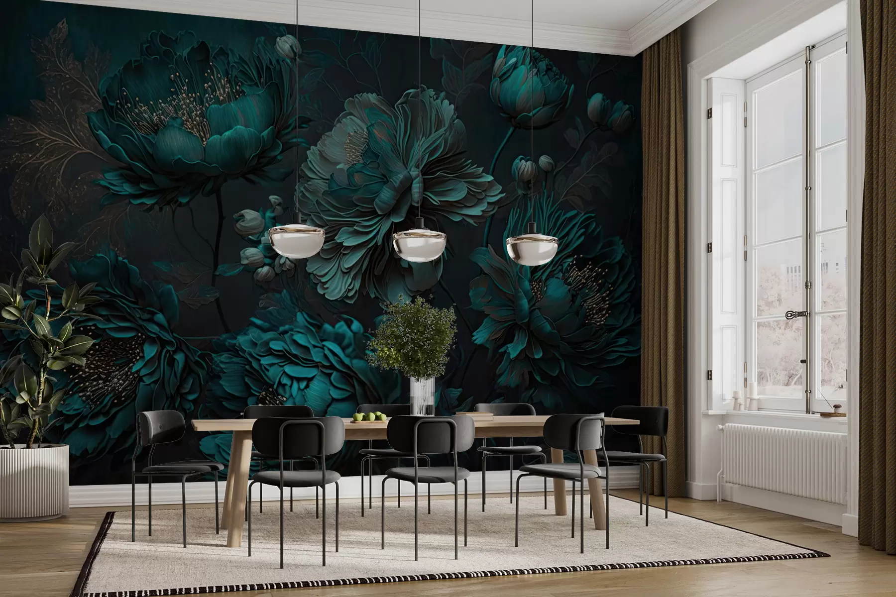 carta da parati bosco delle fate nr. u75411