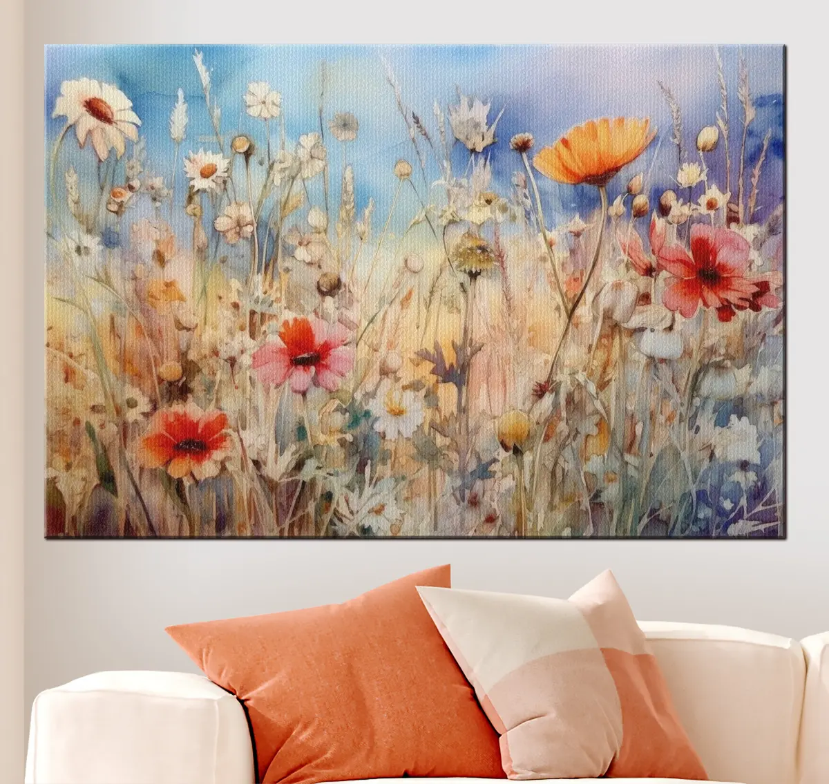 carta da parati Fiore, nuvola e cielo nr. s33669