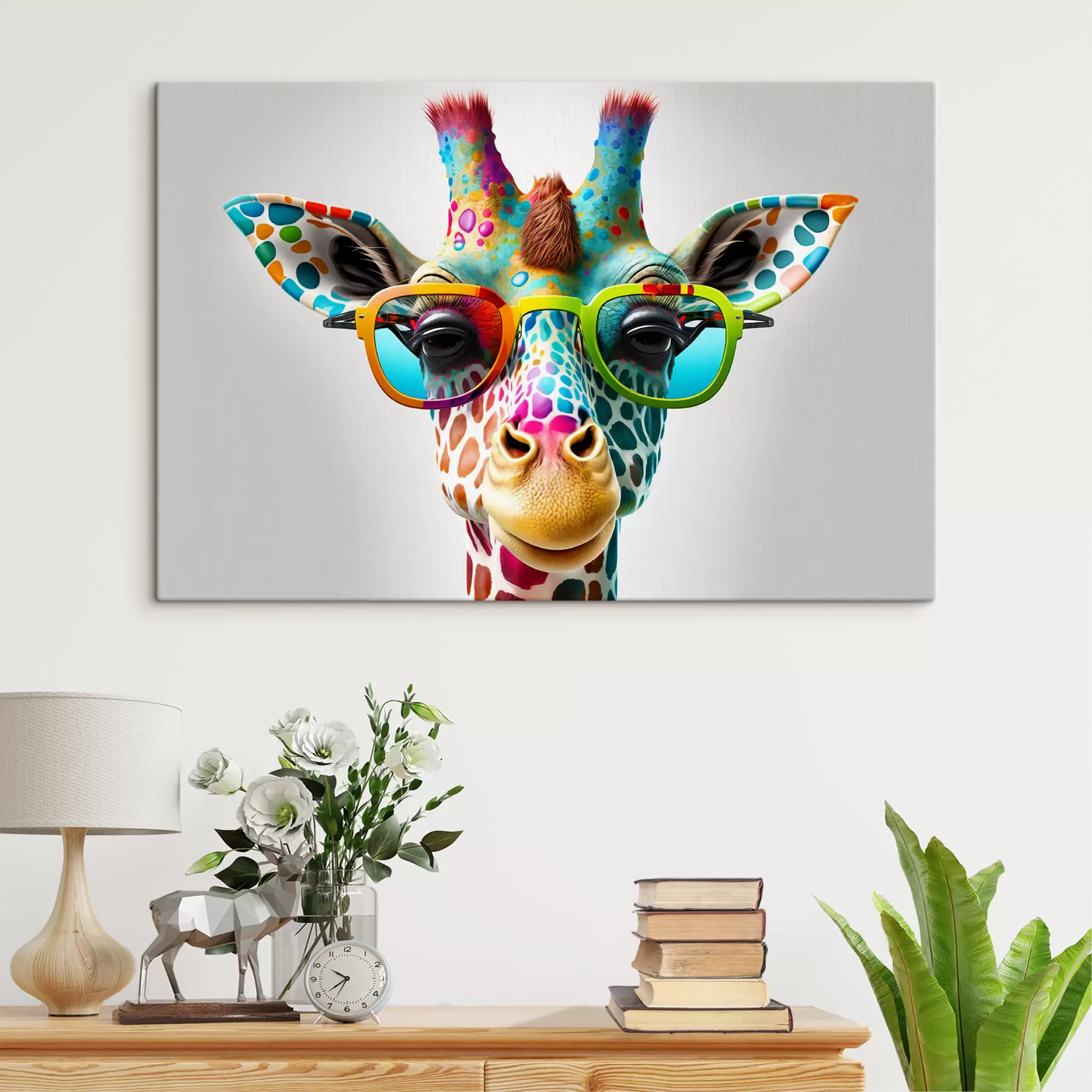 carta da parati Testa, occhio e materiale naturale nr. s33533