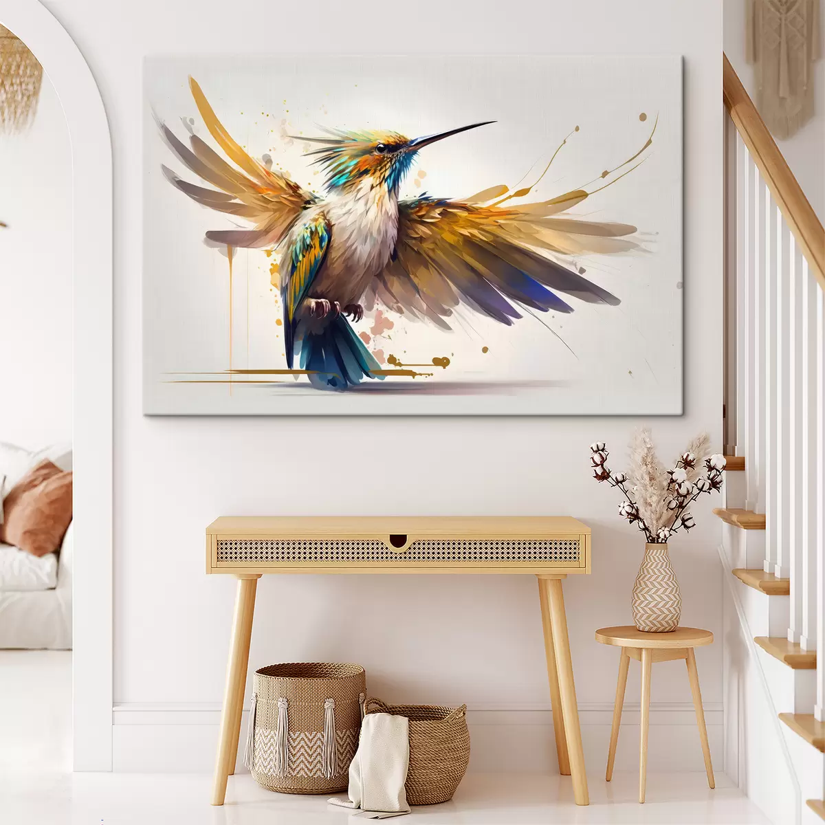 carta da parati Testa, uccello e becco nr. s33552