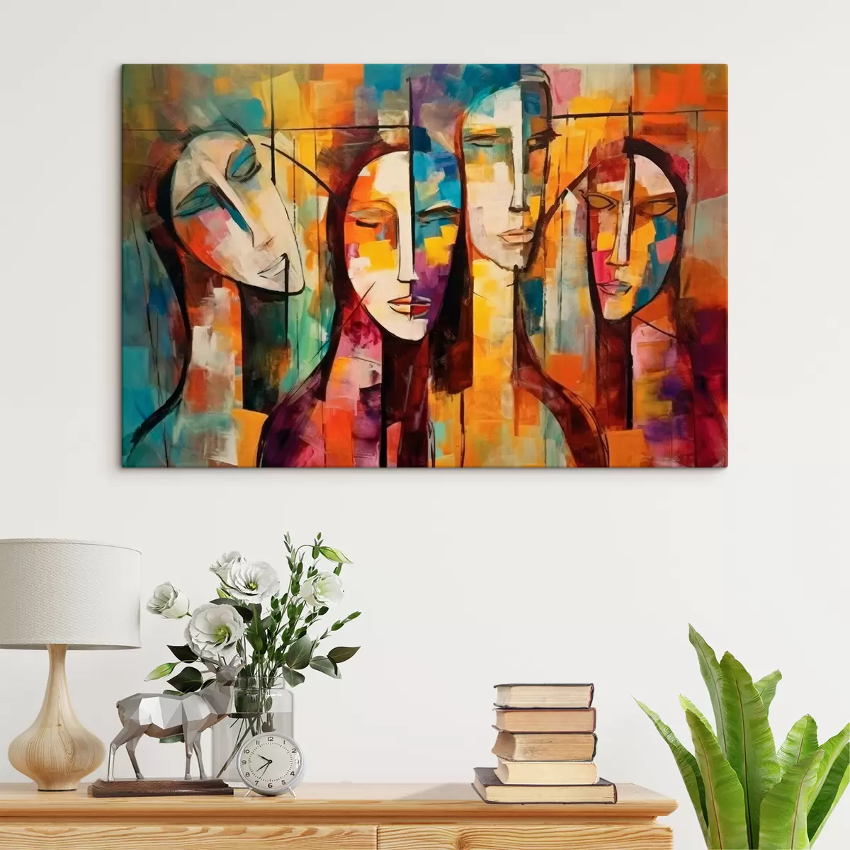 carta da parati Pittura artistica, espressione facciale e pittura nr. s33845