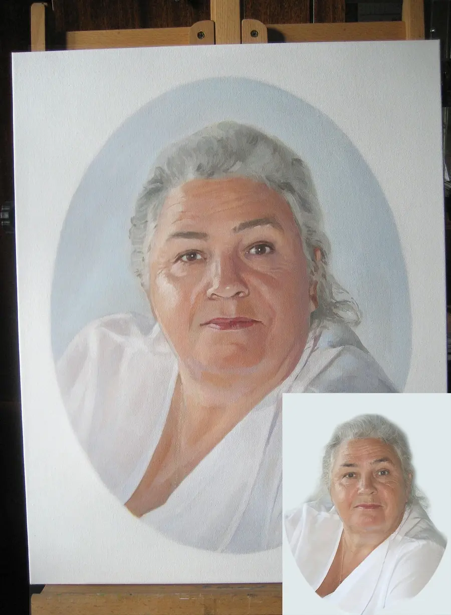 carta da parati Fronte, naso e guancia nr. s34635