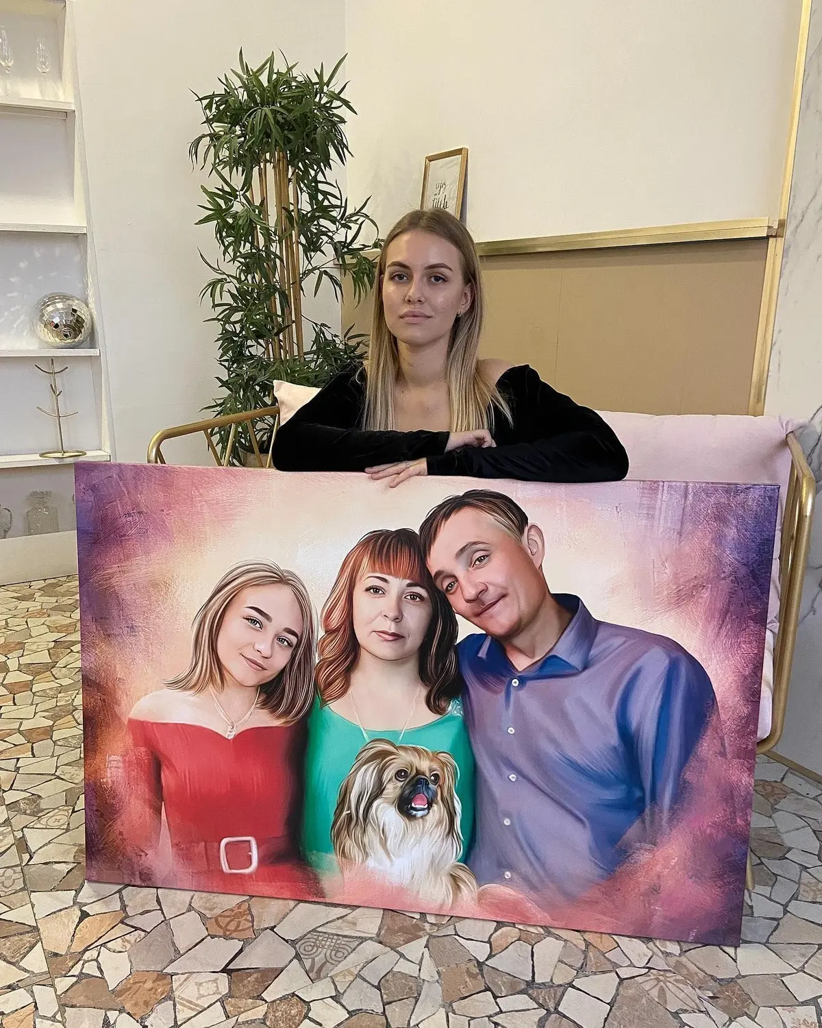 carta da parati Fotografia, espressione del viso e sorriso nr. s34671