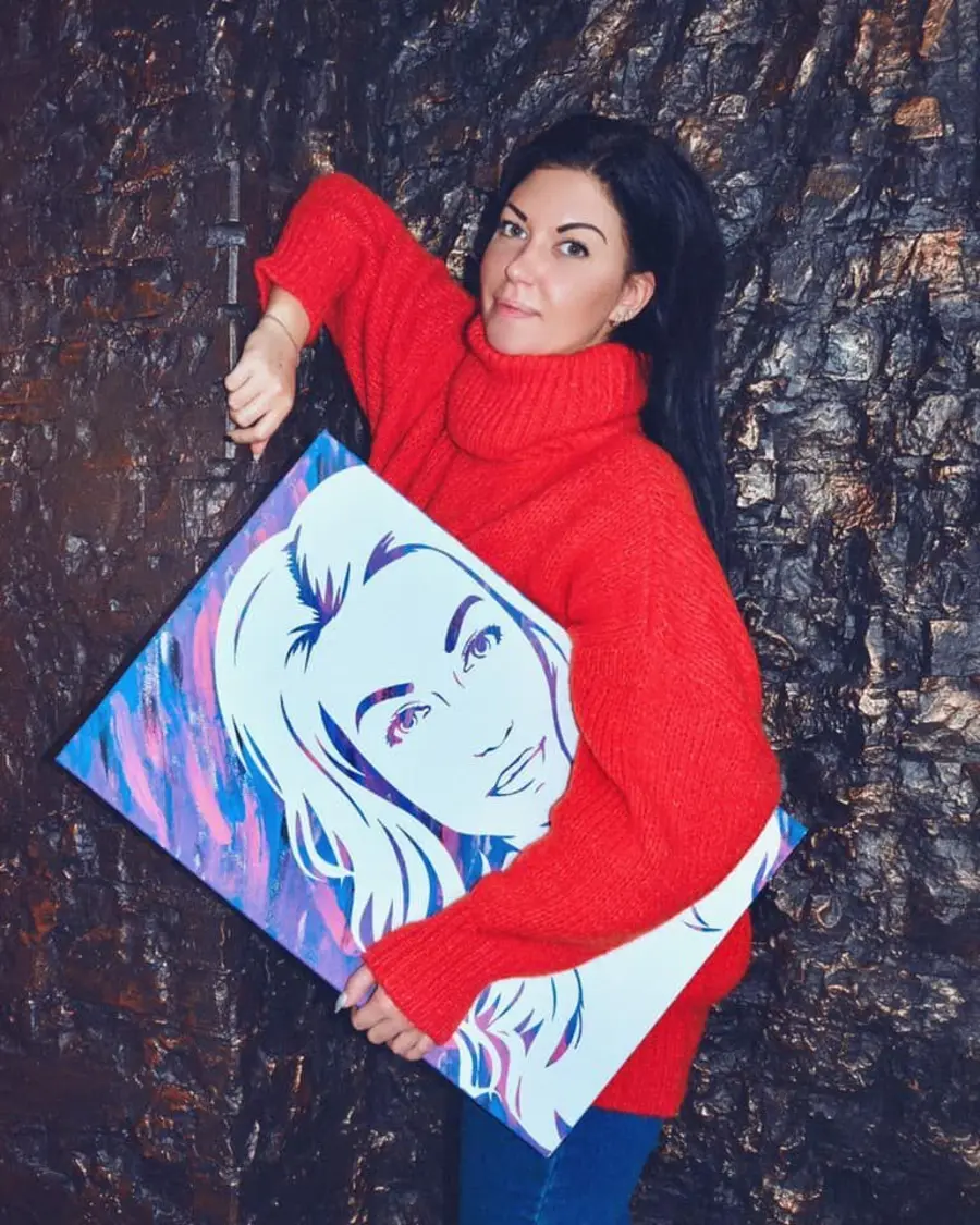 carta da parati Occhio, blu e azzurro nr. s34682