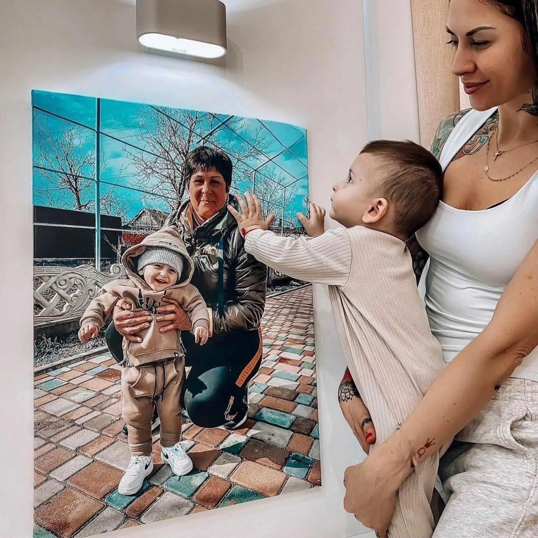 carta da parati Cornice, comfort e felicità nr. s34694