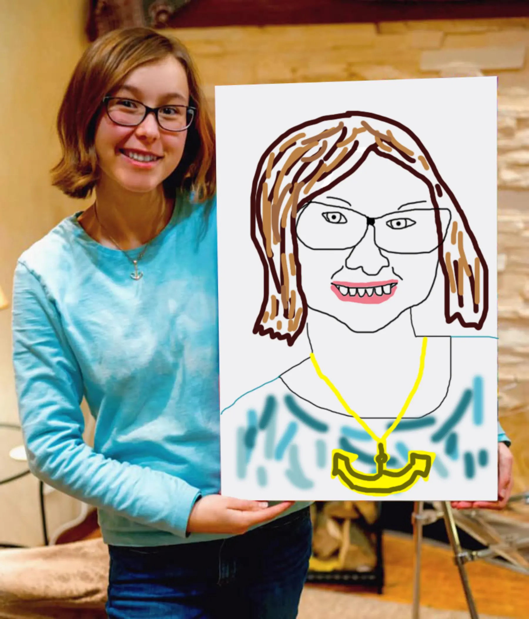 carta da parati Occhiali, cura della vista e sorriso nr. s34836