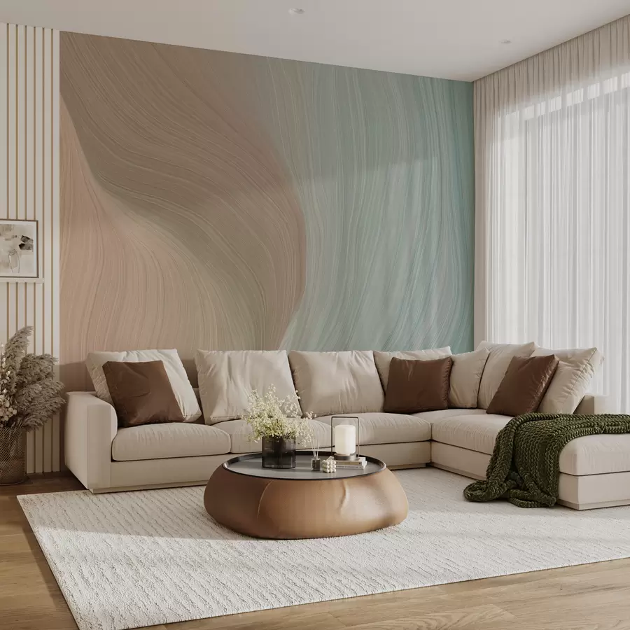 carta da parati Onde grigio ardesia nr. u96285