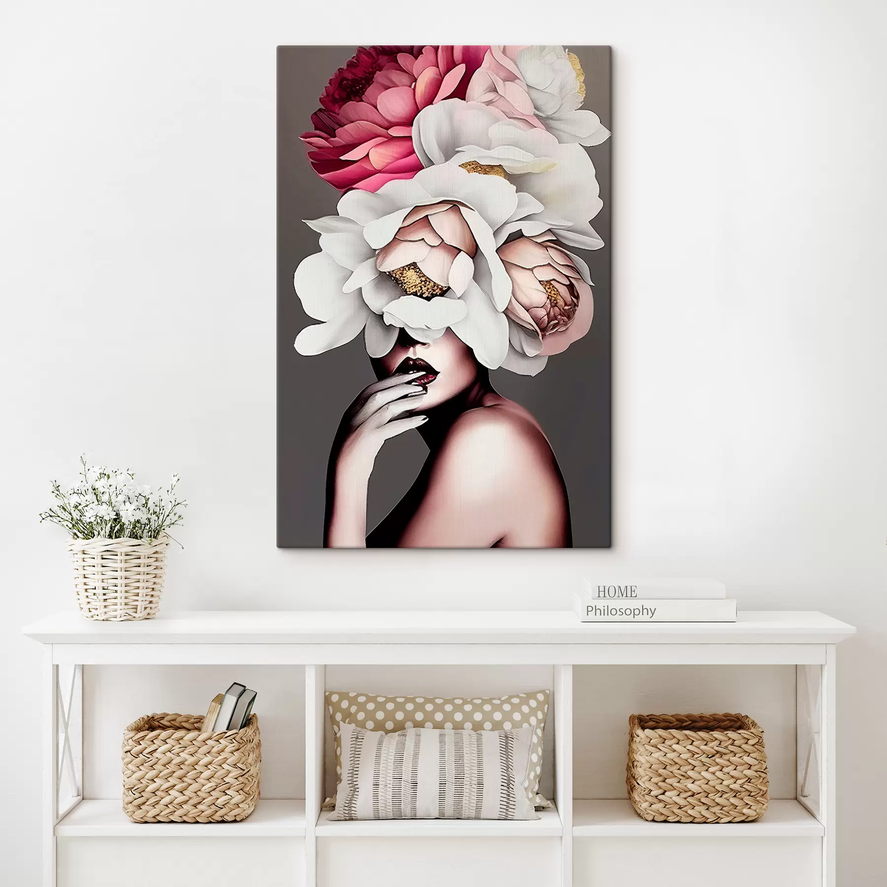 carta da parati Fiore, pianta e petalo nr. s34601