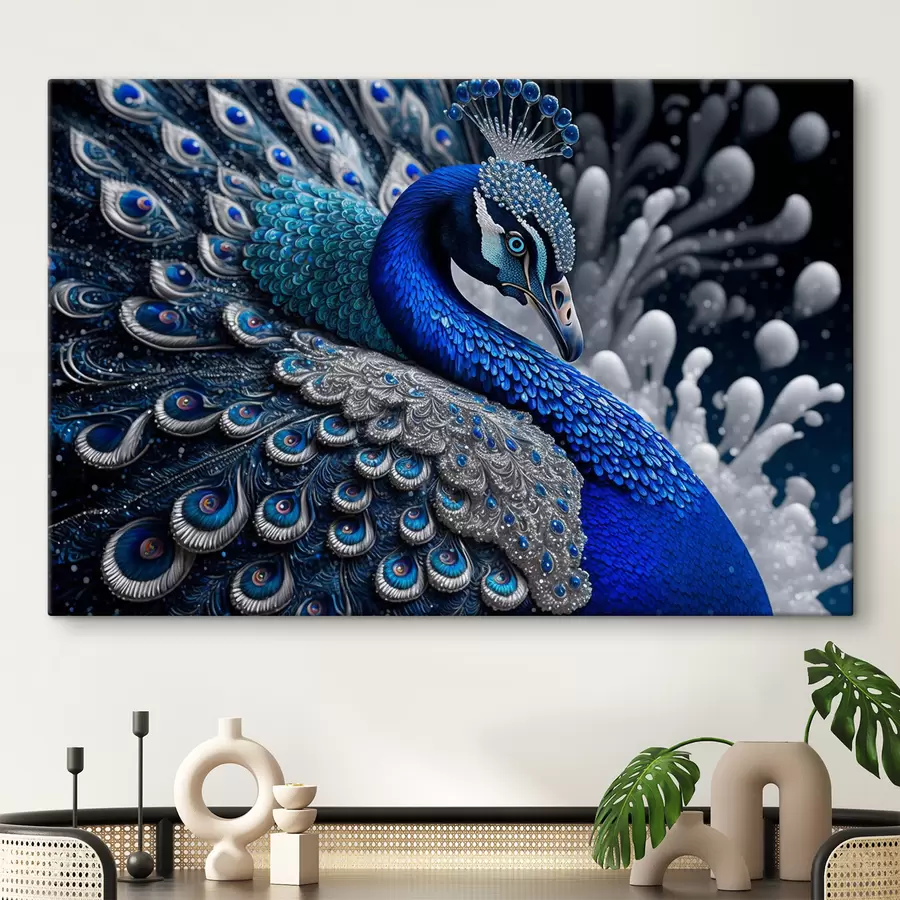 carta da parati Acqua, vertebrati e blu nr. s34874