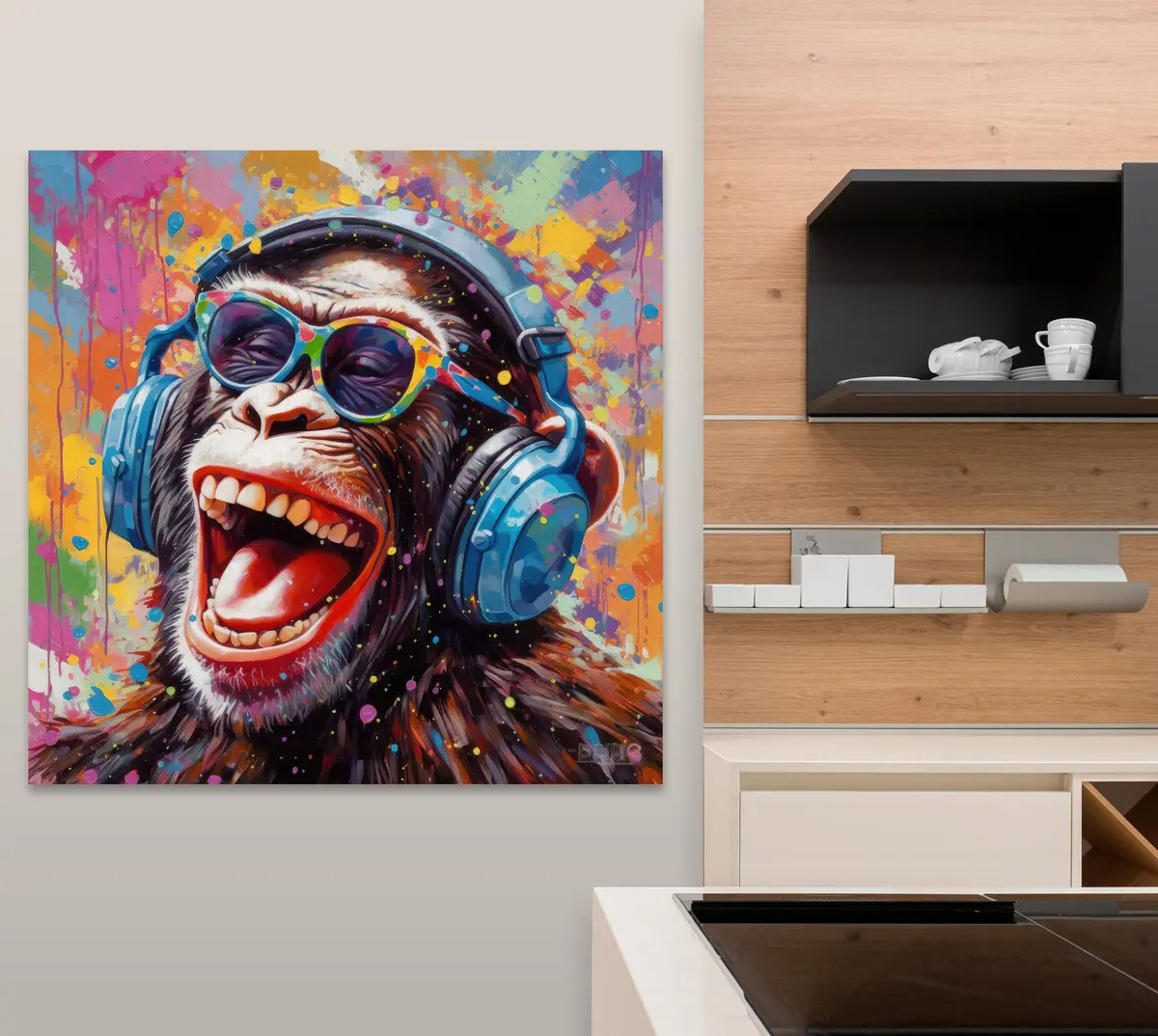 carta da parati Vernice, mascella e sorriso nr. s34890