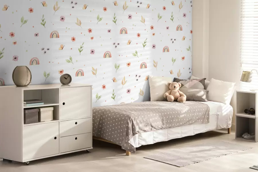 carta da parati Disegno ad acquerello per bambini nr. u96608