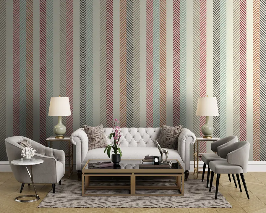 carta da parati motivo a strisce nr. u96798