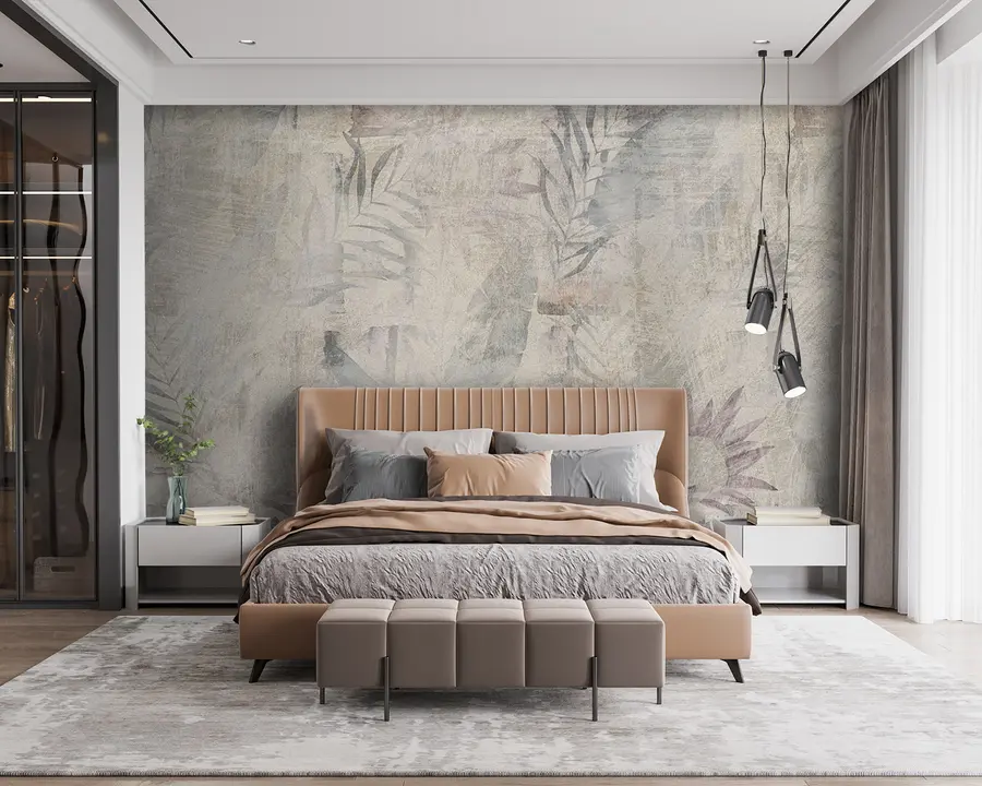 carta da parati Loft dei tropici dell'acquerello nr. u96807