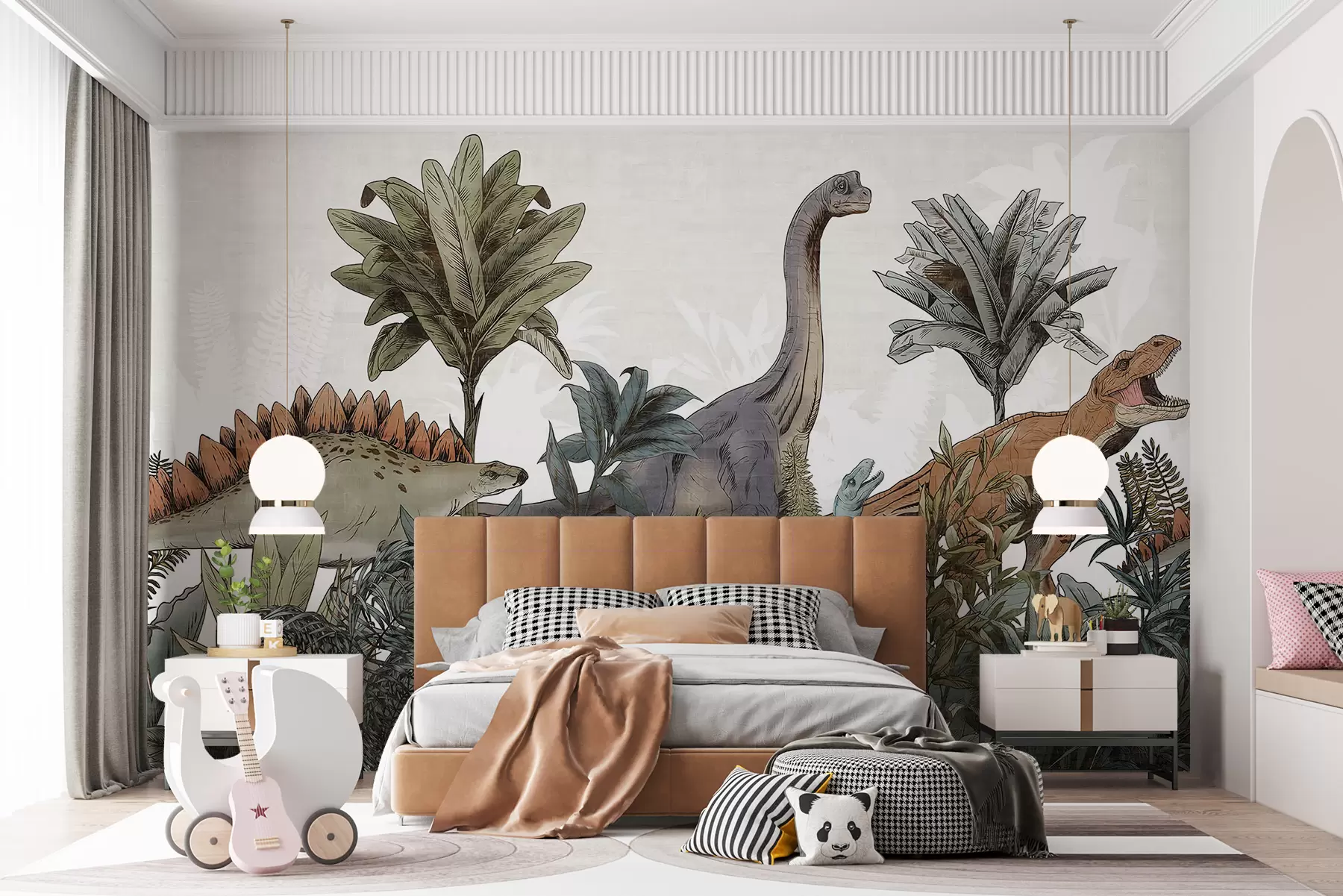 carta da parati Parco dei grandi dinosauri nr. u96938