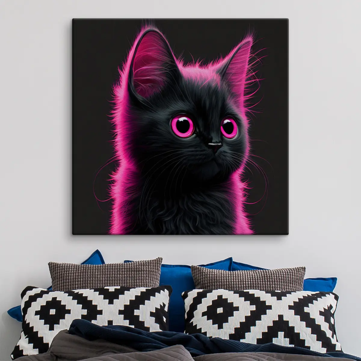 carta da parati Incantevole felino dai tratti vivaci nr. s35511