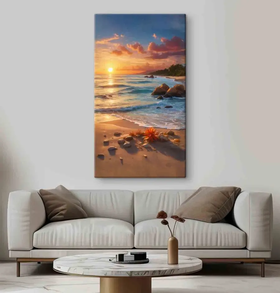 carta da parati Tramonto in riva all'oceano nr. s35647