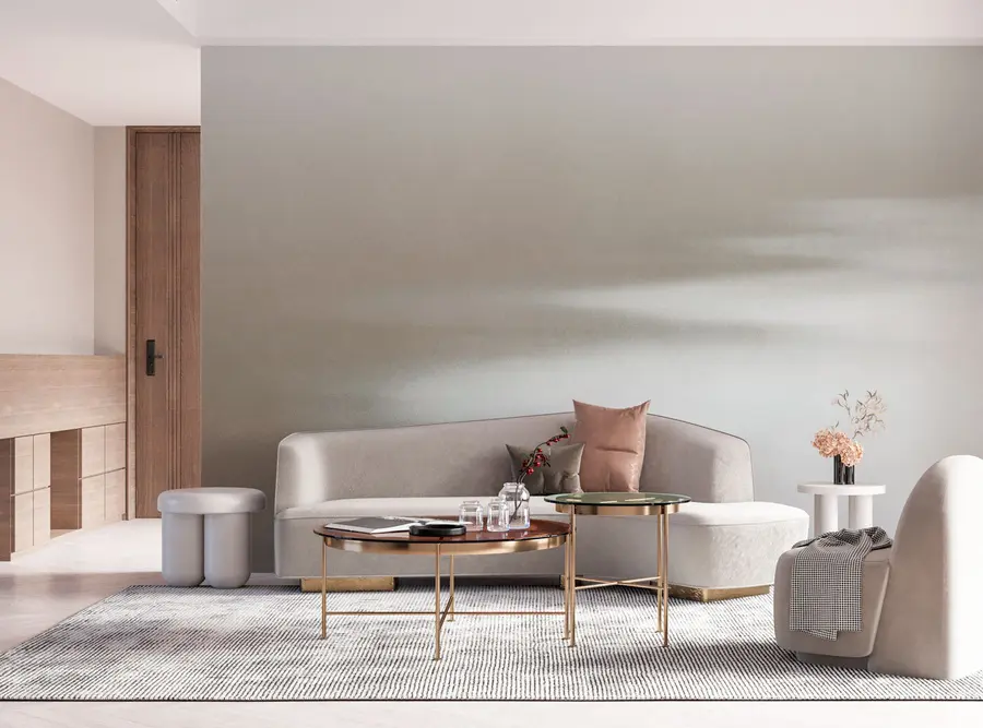 carta da parati Spiaggia e mare, minimalismo elegante e loft nr. u97452