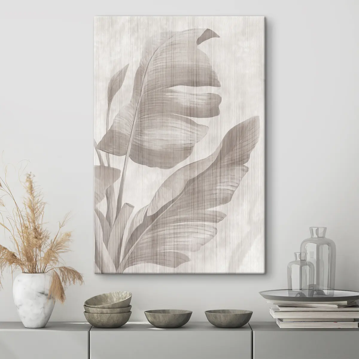 carta da parati Elegante illustrazione botanica in toni morbidi nr. s35851